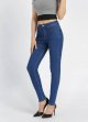 Women's High Waist Zip Closure Skinny Jeans